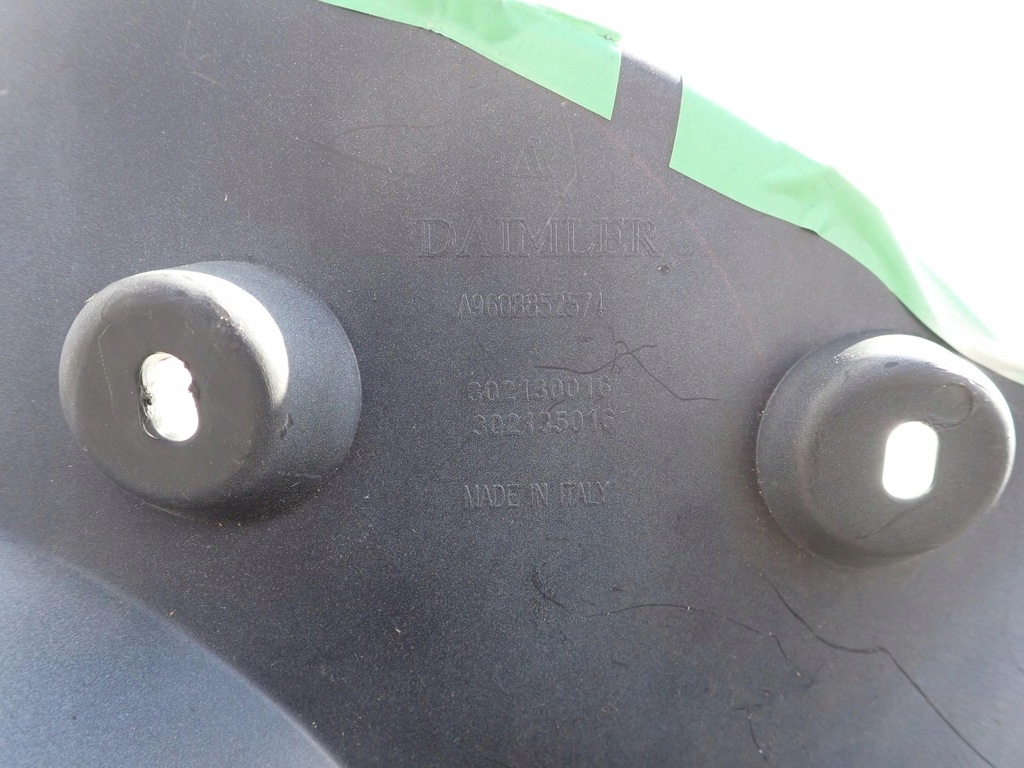 фото №4, Mercedes actros mp4 защита заглушка бампера правая