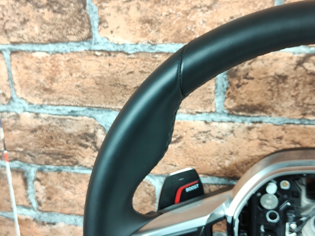 фото №11, Bmw 7 g70 5 g60 воздуховод m набор лепестки переключения мультифункция оригинал czarna