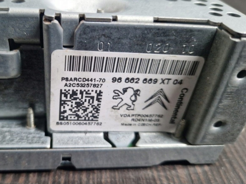 фото №3, Citroen c3 iii радіо cd 96662669xt