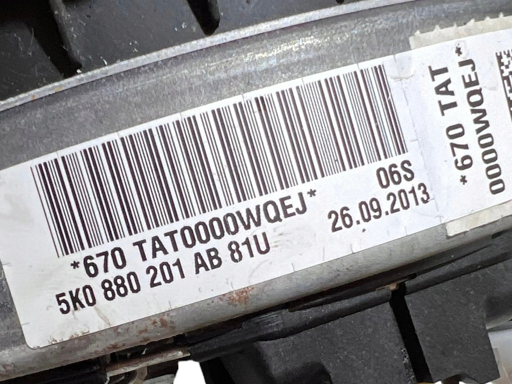 фото №10, Подушки безпеки air bag подушка водія oryg. polo 6r