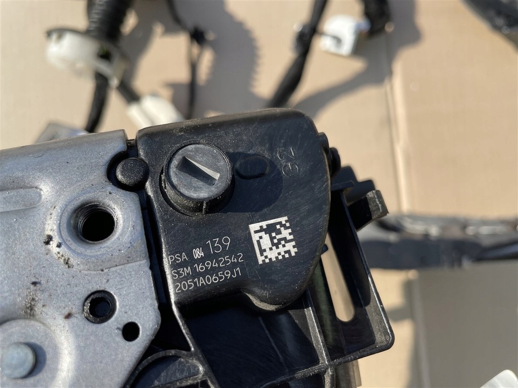 фото №10, Замок электропроводка дверь левый перед peugeot expert iii 3 16-23r