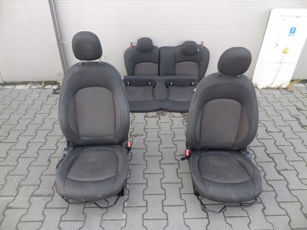 фото №1, Mini cooper one f56 заднее сиденье сиденья спинка задние