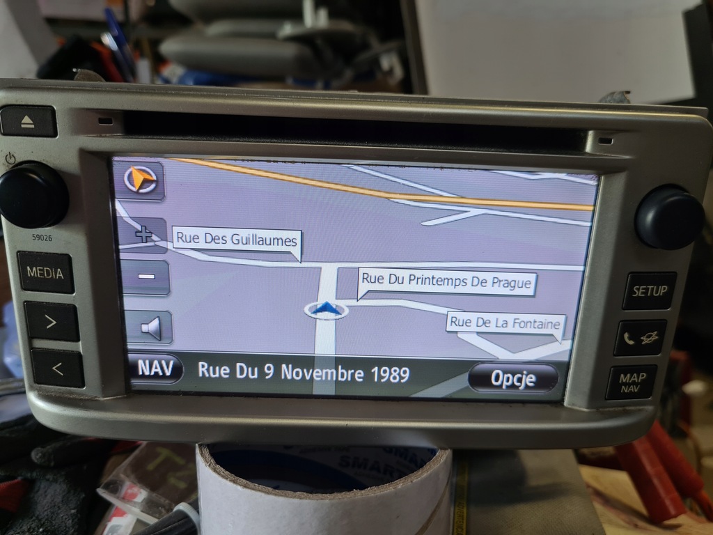 фото №10, Toyota verso 09-11 радио навигация модуль gps