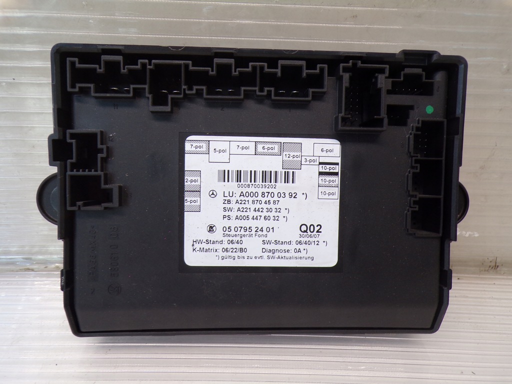 фото №1, Модуль двері mercedes w221 0008700392