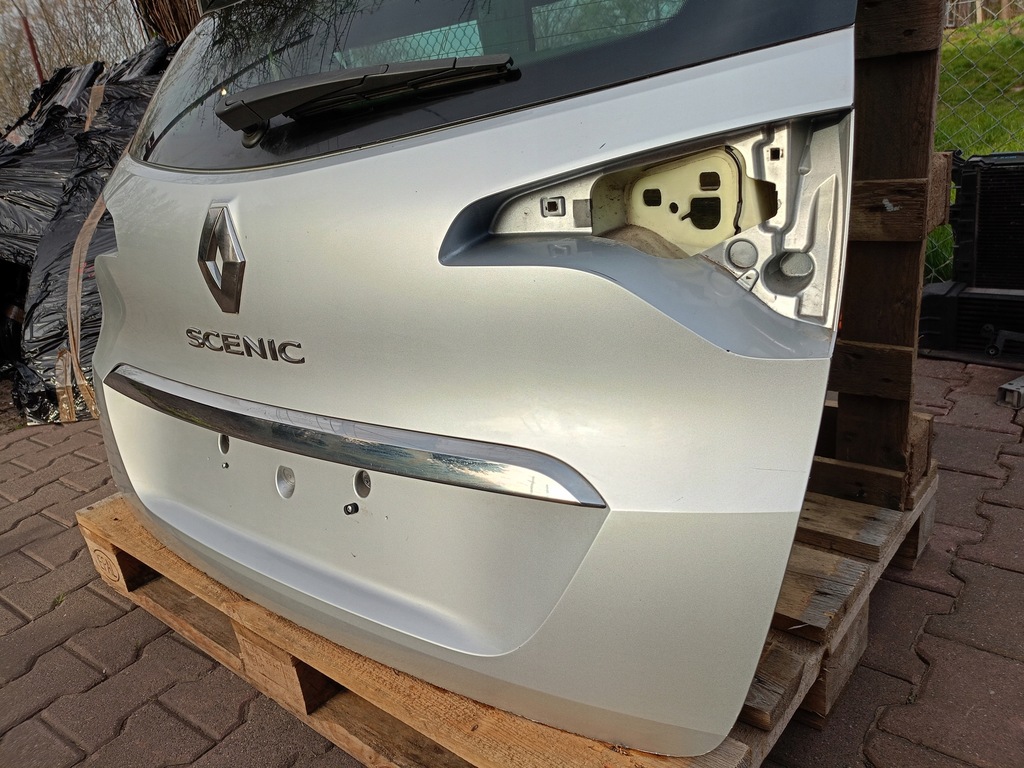 фото №3, Крышка багажника багажника задняя задняя renault scenic iv демонтаж