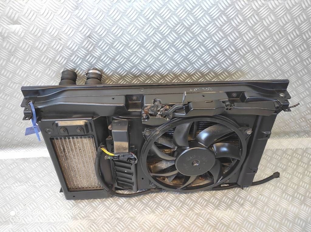 фото №6, Peugeot 308 i t7 lift 1.6 e-hdi pas передній підсилювач радіатор радіатор