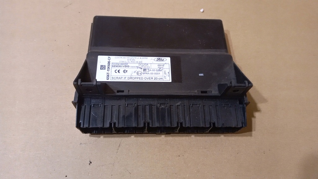 фото №1, Ford fiesta mk 6 2006 r. модуль комфорта