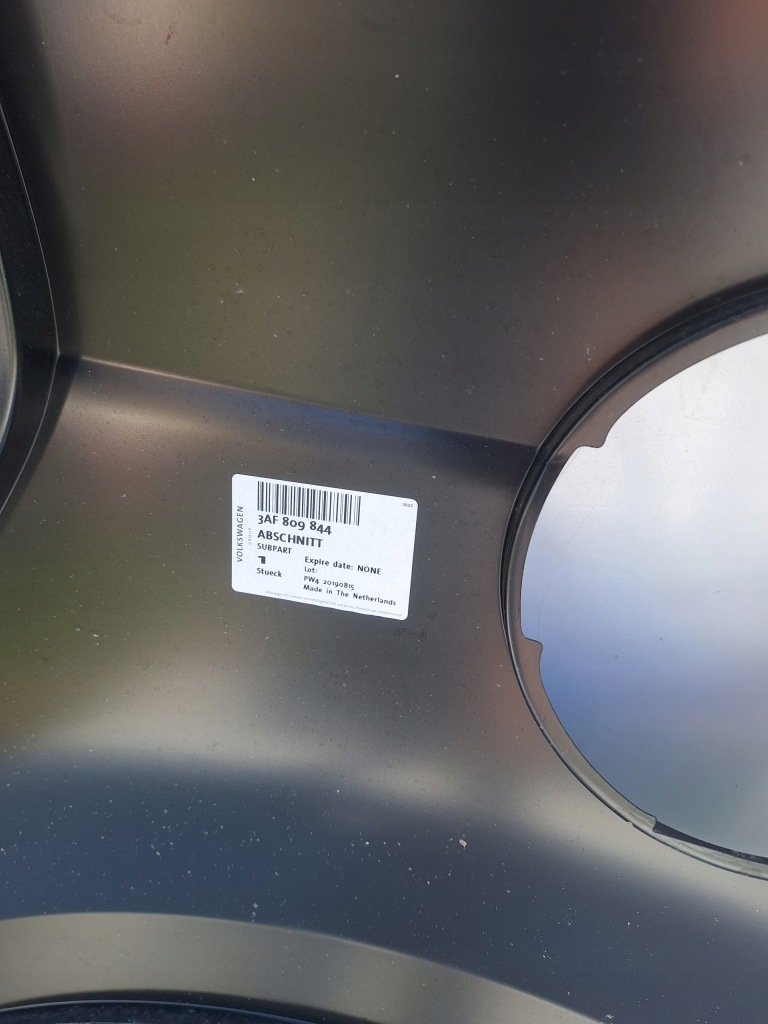 фото №10, Vw passat b7 задняя крыло порог правый обшивка четверть 3af809844