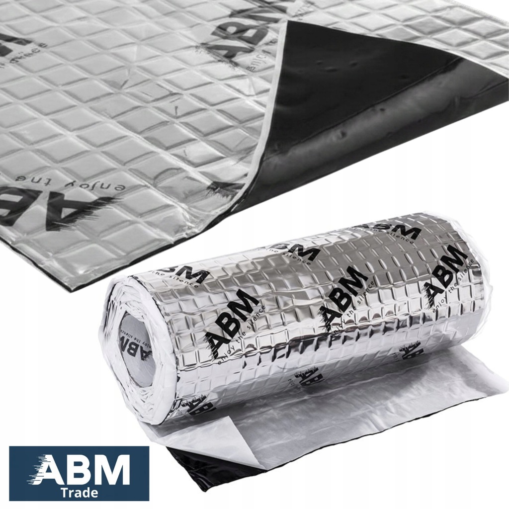 Мат бутиловая шумоизоляция капота автомобиля extreme premium abm 1.5mm 2m2 Доставка