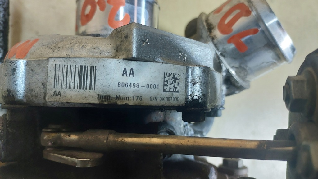 фото №5, Ford оригинальный номер 9677063780 турбонагнетатель