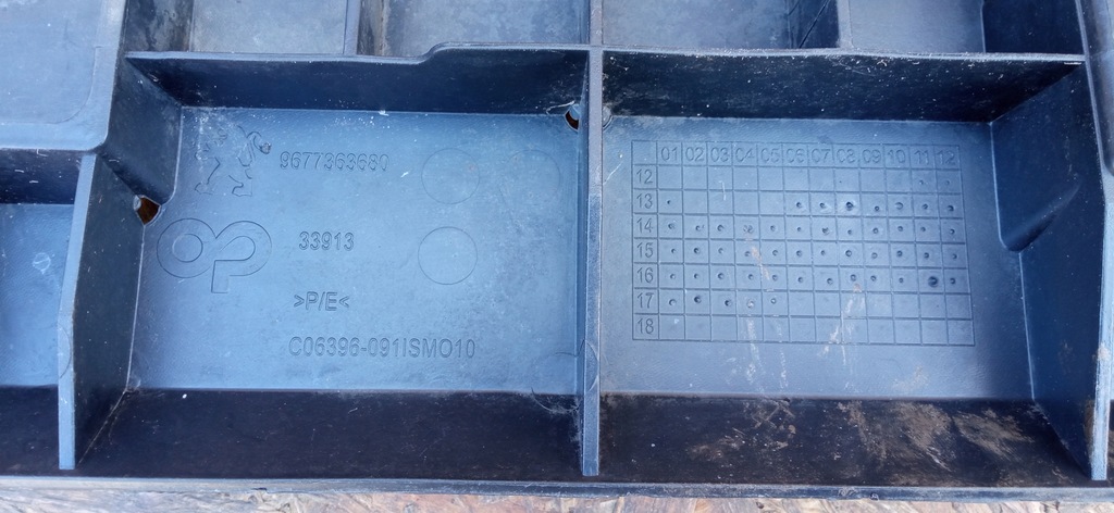 фото №13, Peugeot 308 ii 2 13- захист плита pod бампер перед 9677363680