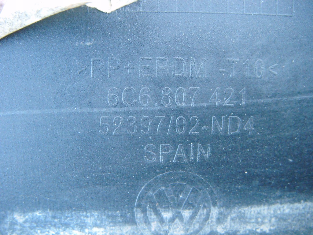 фото №14, Vw polo v 14-17 бампер задняя 6c6807421