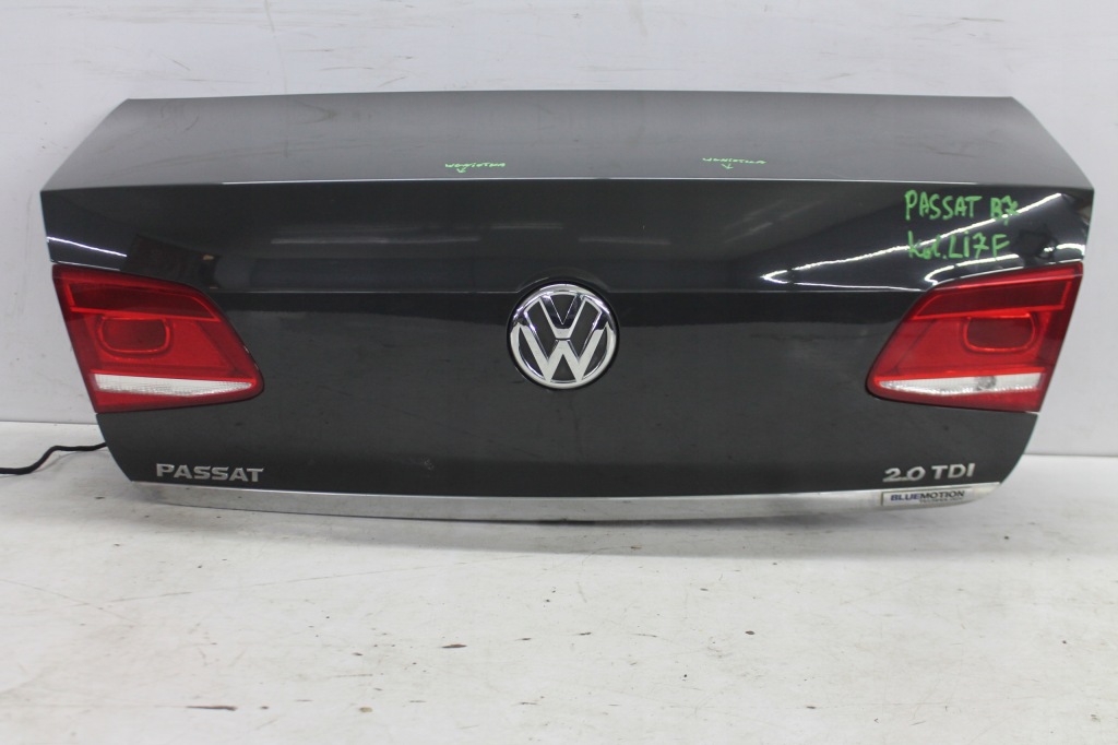 фото №1, Крышка багажника багажника задняя sedan vw passat b7 li7f 10-14