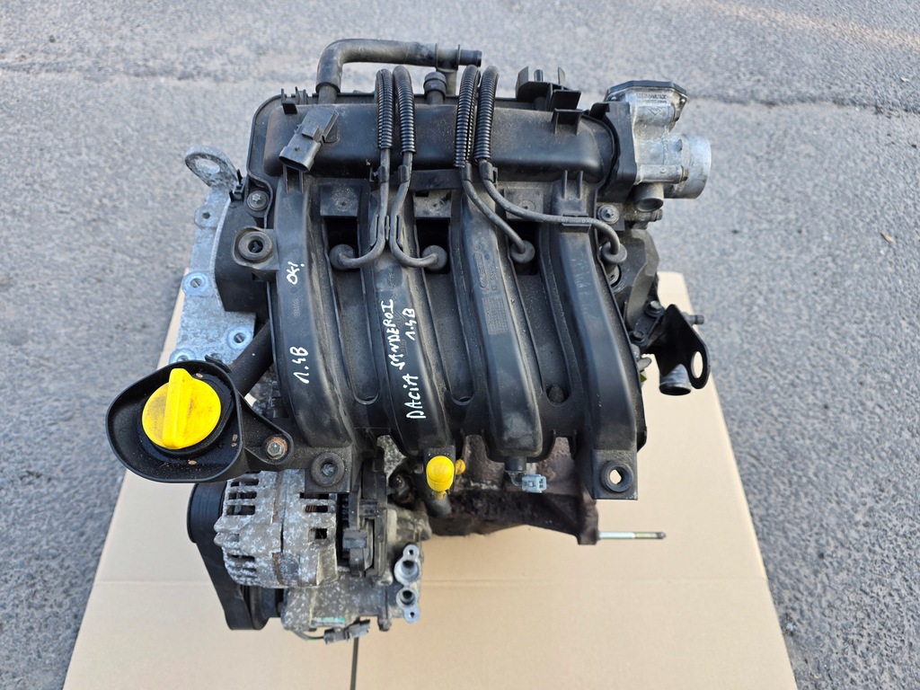 фото №16, Двигатель d4f d4f740 1.2 16v dacia logan sandero renault clio iii twingo kompl