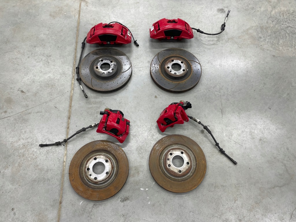 фото №1, Супорти гальмівні диски a6 s6 c7 competition 355x330 оригінал 326ps