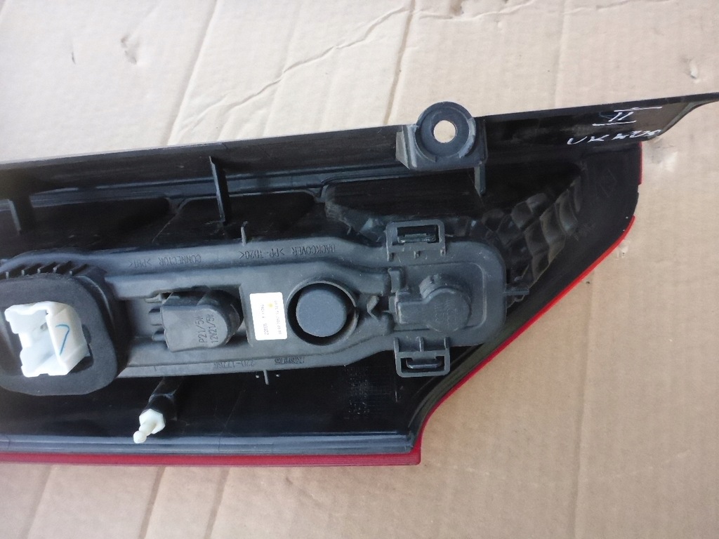 фото №9, Renault kangoo ii lift задня права кришка багажника оригінал