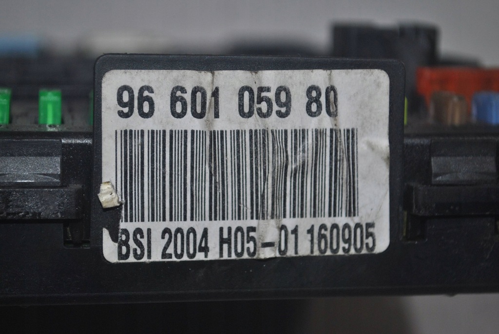 фото №8, Модуль коробка bsi peugeot 307 lift 9660105980