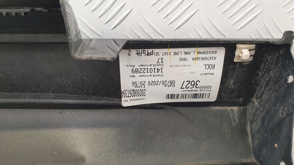 фото №10, Mercedes gle w167 167 молдинг порог левая amg