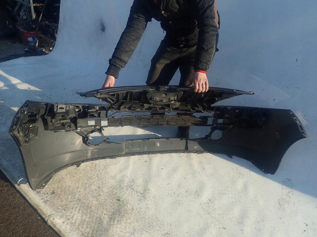 фото №8, Peugeot 207 06-09 бампер перед передний