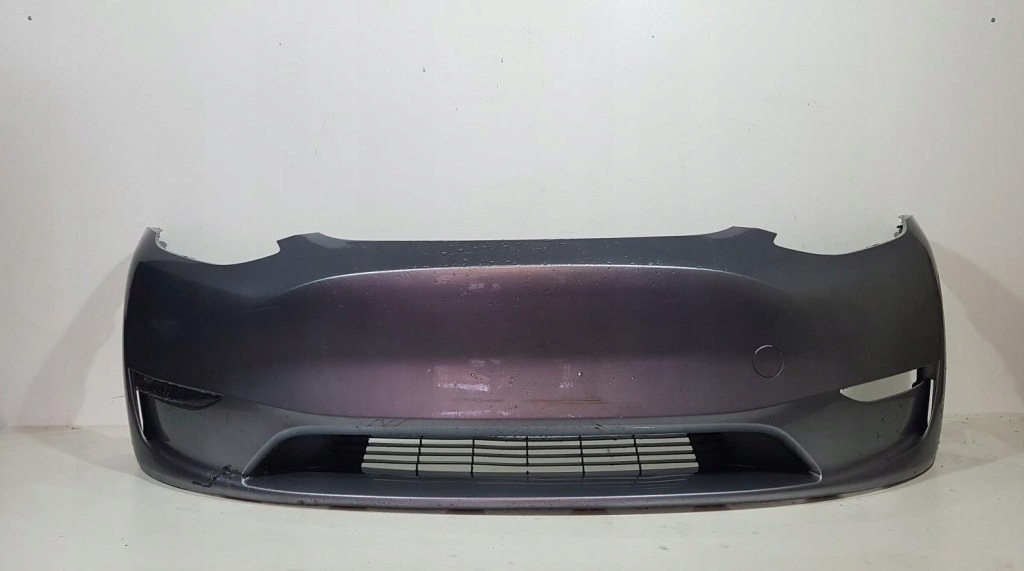 фото №1, Tesla y бампер перед передній + led оригінал