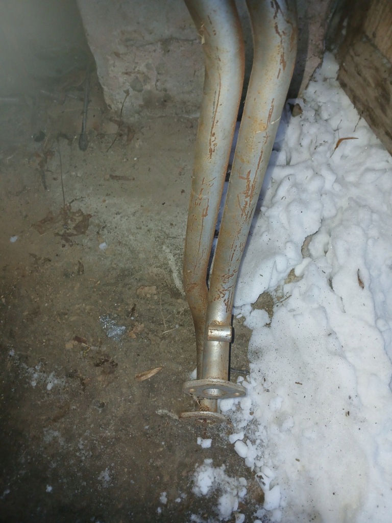 Труба вихлопна гасник alfa romeo 33 boxer оригінал новий Зі Шроту