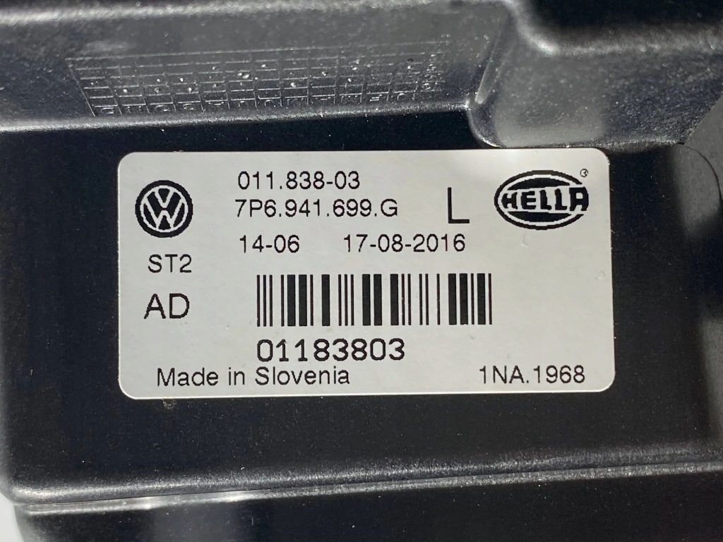 фото №7, Vw volkswagen touareg ii 2 протитуманна фара фара лівий