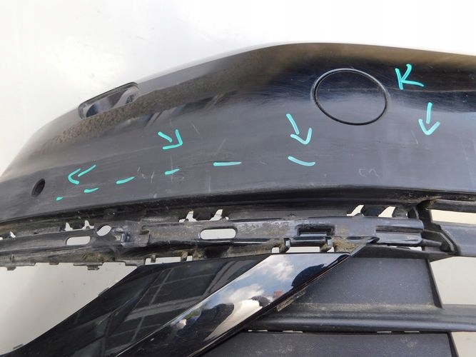 фото №7, Vw golf vii lift 17- бампер передній перед