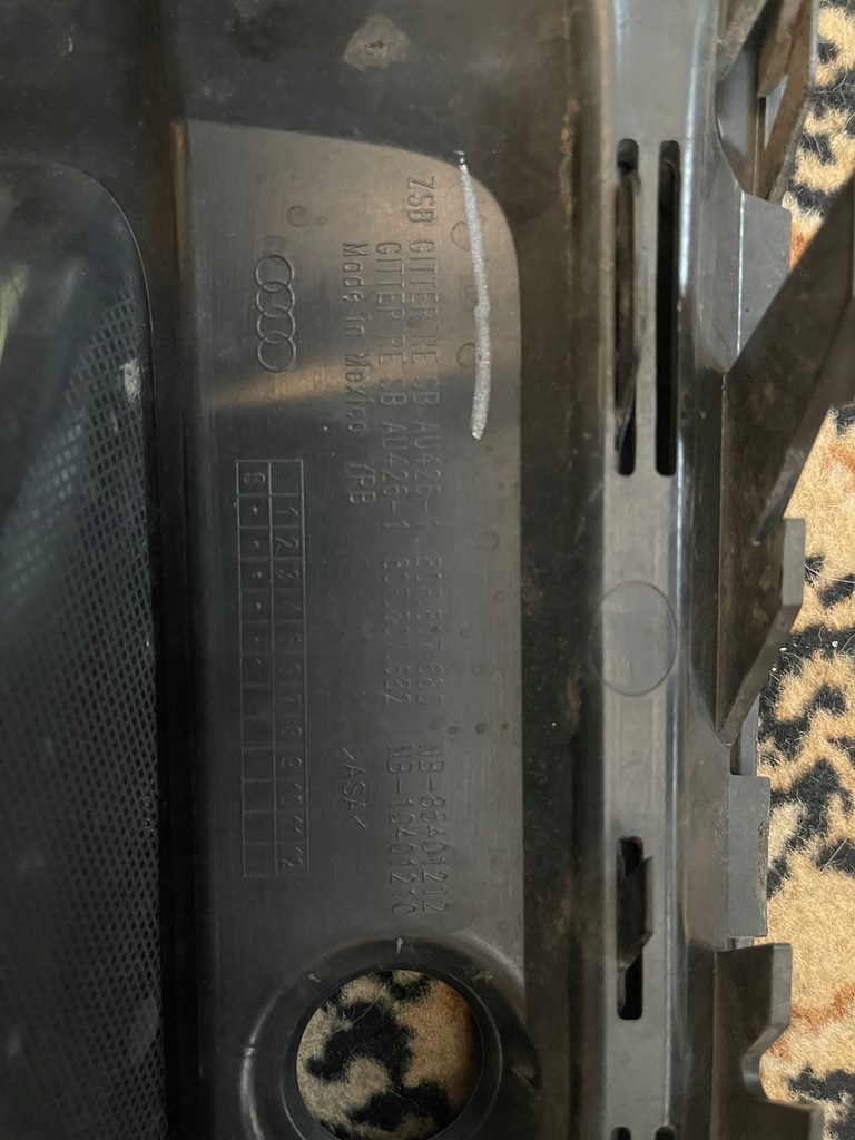 фото №6, Audi q5 sq5 21- решітка протитуманної фари оригінал