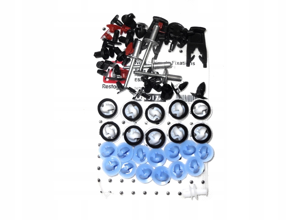 фото №1, Набор клипсы дверь перед задняя renault espace v