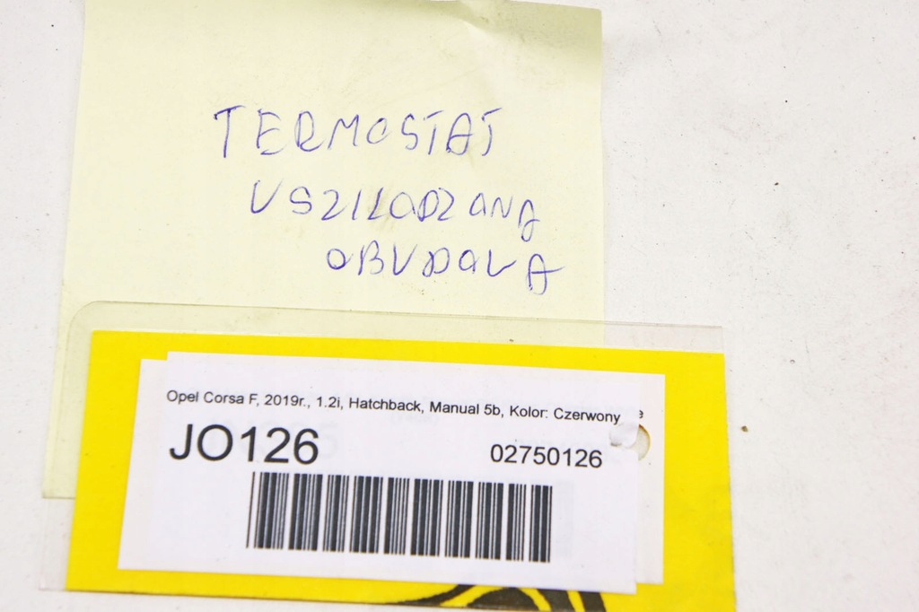 фото №5, Jo126 opel corsa f 1.2i ^ термостат