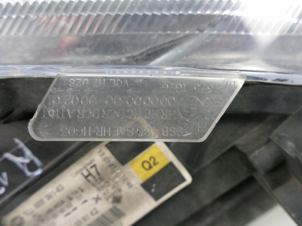 фото №15, Фара лампа перед правый mercedes slk w171 r171