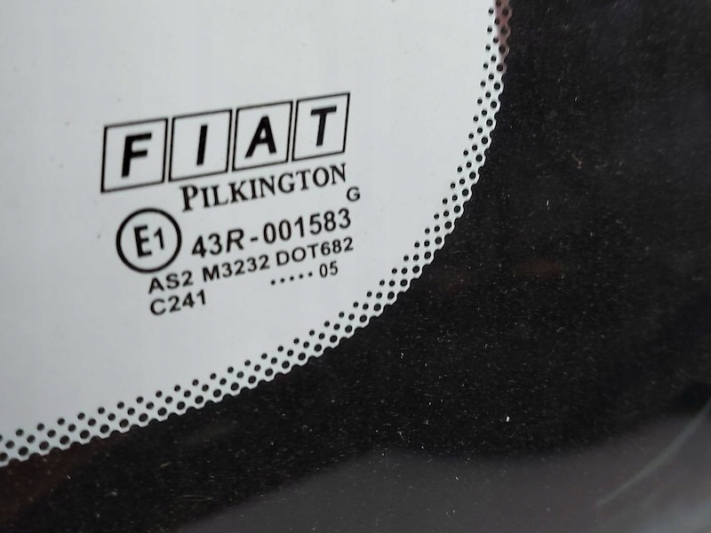 фото №11, Крышка багажника стекло задняя задняя багажника значок logo fiat panda ii 2 169_ 199/a