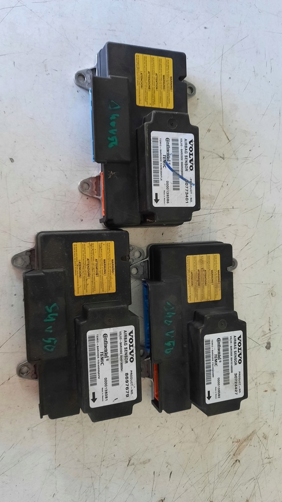 фото №1, Датчик модуль подушек volvo s40 v50