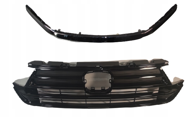 фото №1, Honda odyssey 21- решітка радіатора решітка радіатора чорний блиск + молдинг хром перед