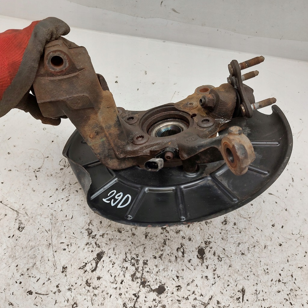 фото №6, Volkswagen vw passat b7 usa 1,8tsi поворотный кулак левая передняя