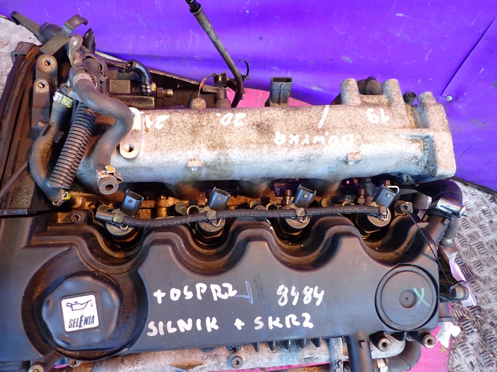 фото №6, Fiat stilo doblo 1,9jtd 115km 192a1.000 192a1000 двигатель test сжатие kpl