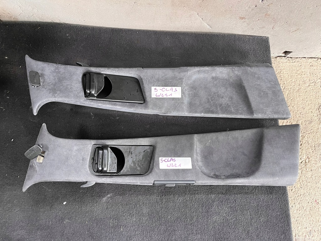 фото №1, Mercedes s-clas w221 защита стойка