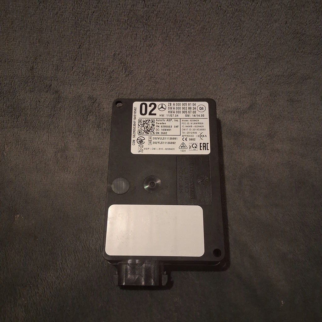 фото №1, Mercedes асистент поперечина руху датчик мертвого pola mercedes a0009058104