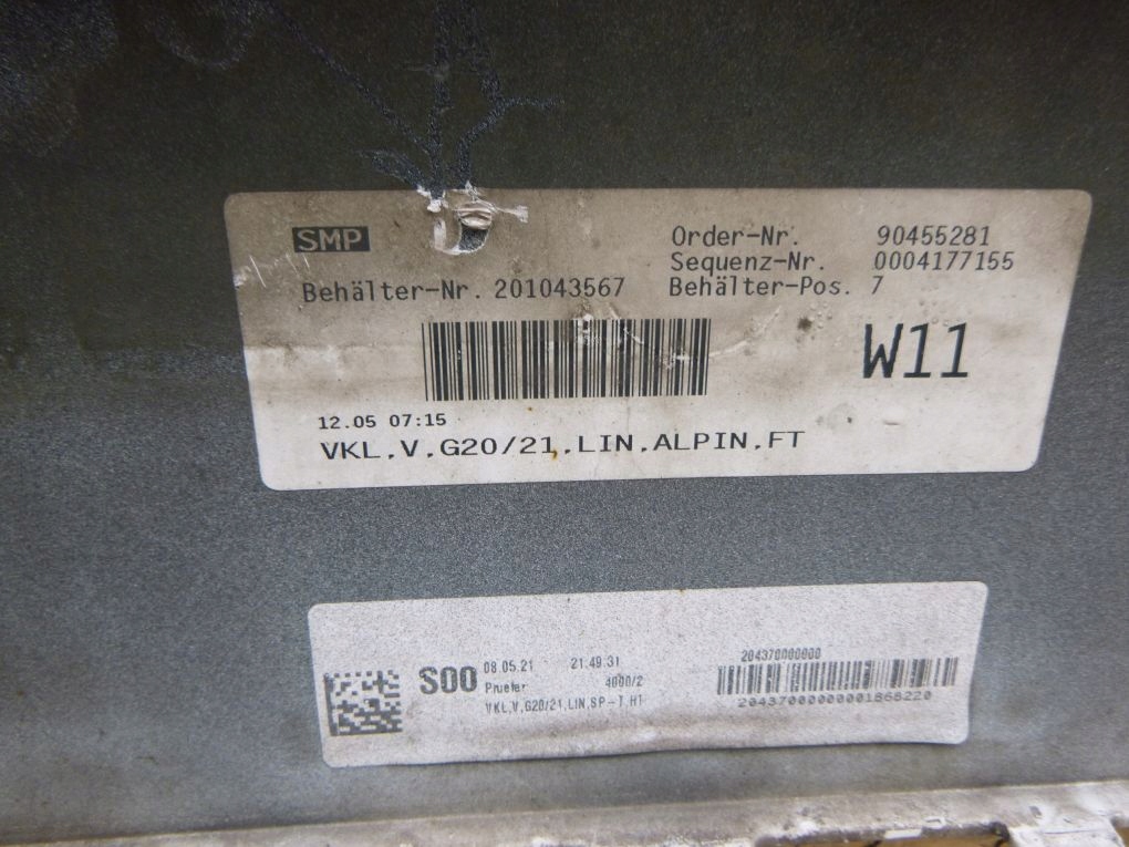 фото №7, Bmw 3 g20 g21 18- бампер передний