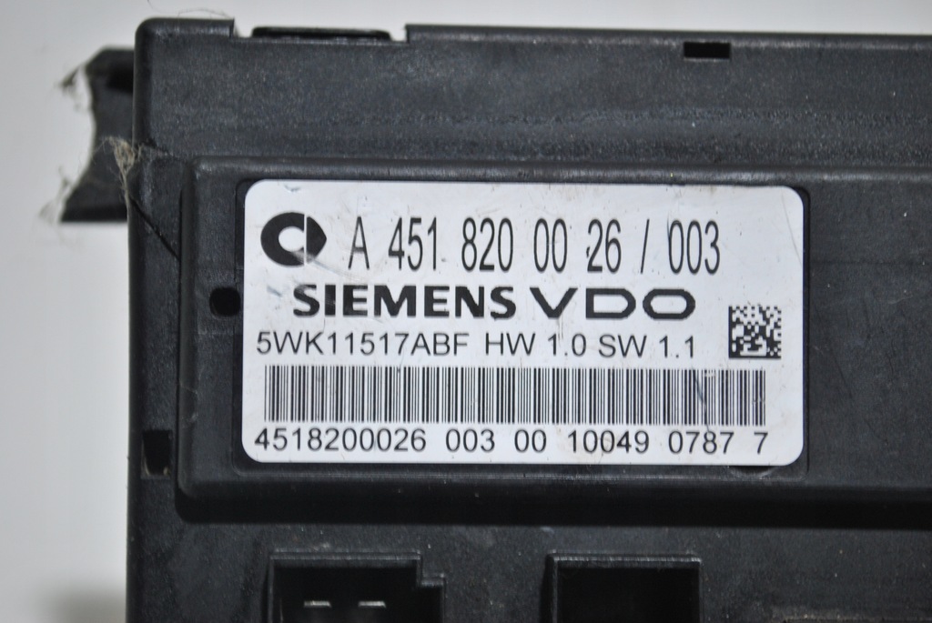 фото №7, Модуль bsi smart fortwo ii a4518200026