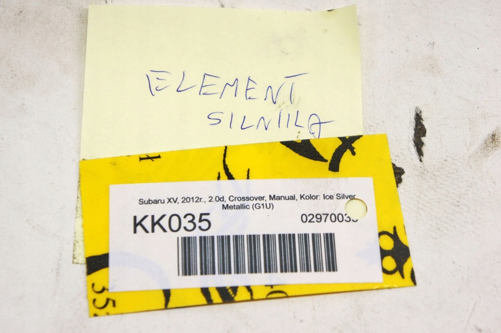 фото №6, Kk035 subaru xv i 2.0d картер ee20z