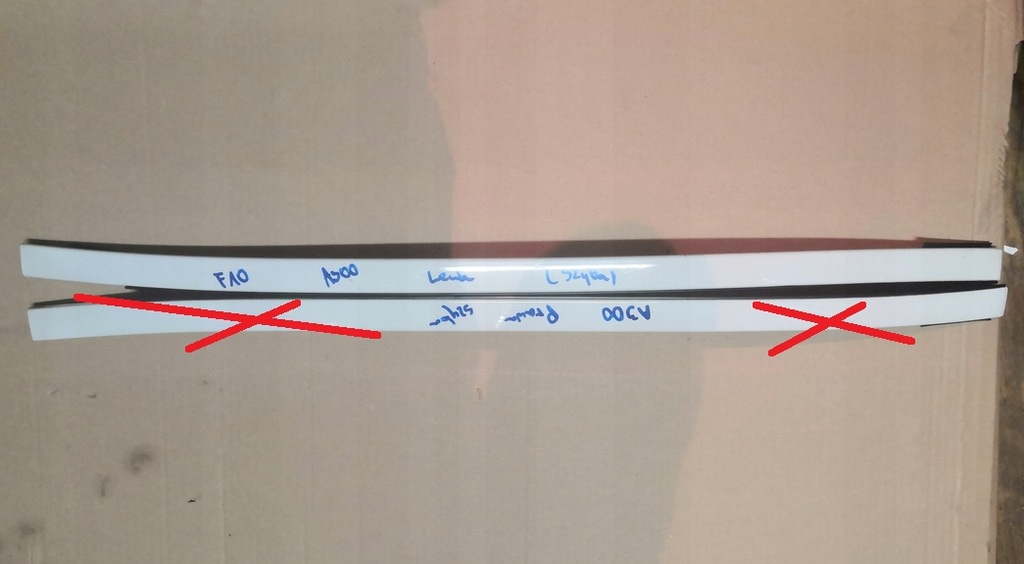 фото №1, Bmw 5 f10 молдинг стекло лобовое правая левая