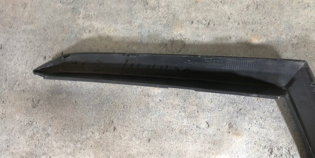 фото №9, Octavia 4 iv 2020- молдинг бампера правый перед правая передняя