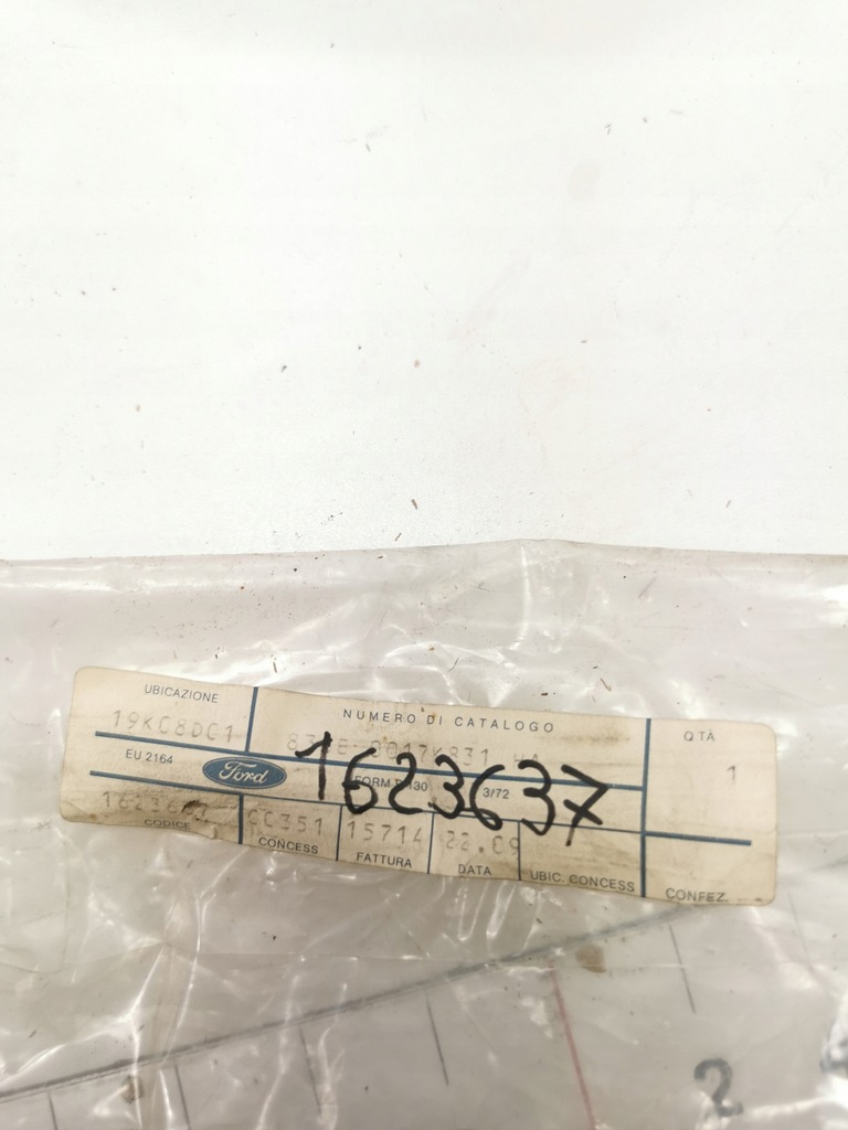 фото №8, Молдинг бампера задня ford sierra mki 1982-1986 оригінальний номер 1623637