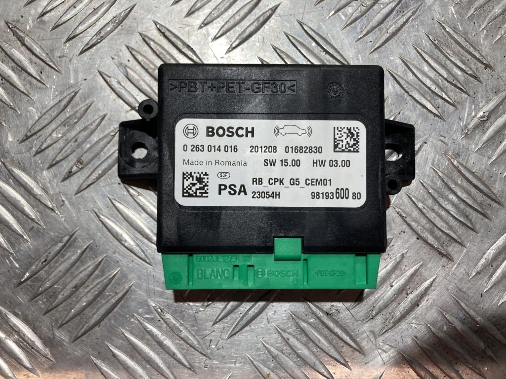 фото №1, Модуль датчиков парковки citroen c5 aircross 18-