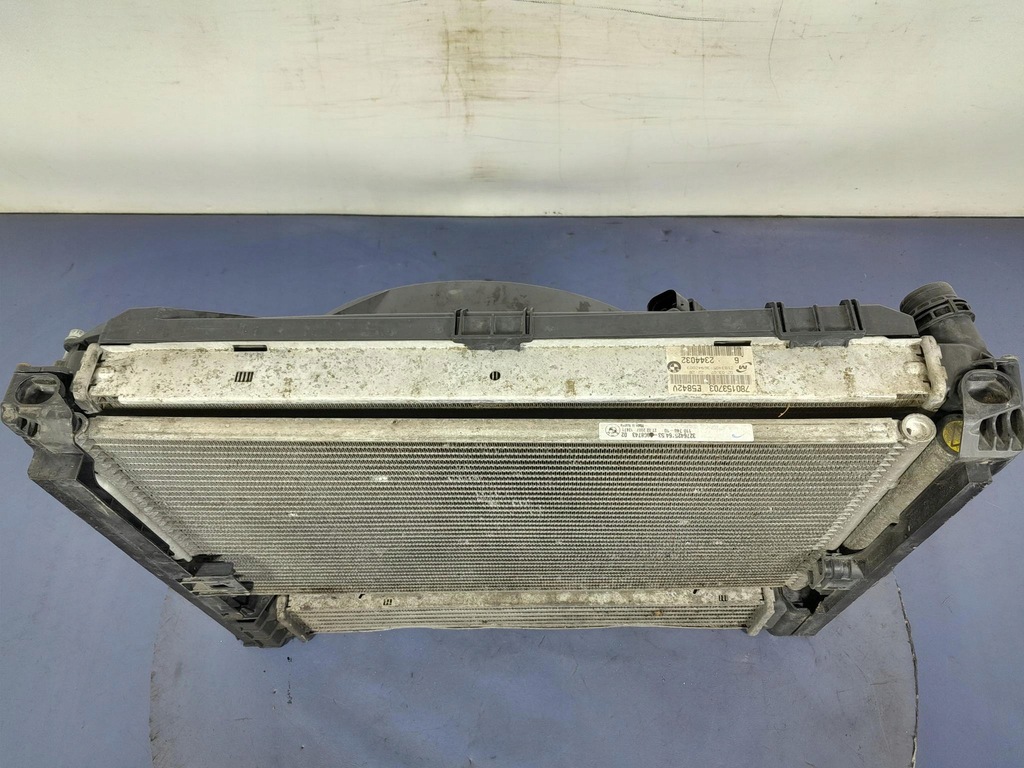 фото №6, Bmw 1 e87 lift 2.0 d комплект радіатор вентилятор