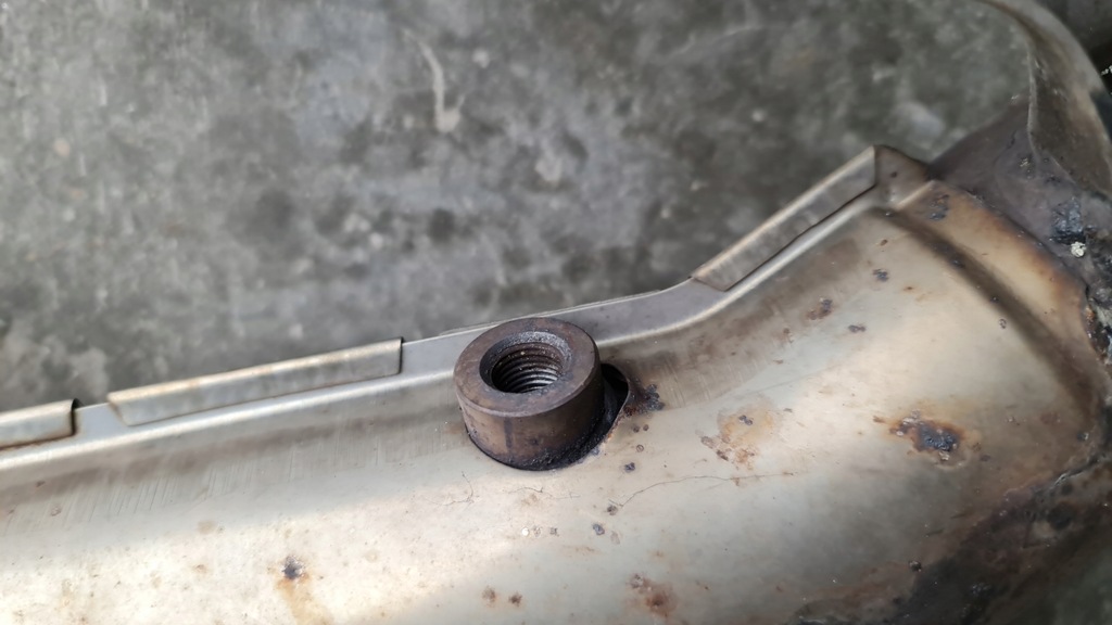 фото №5, Гаситель труба соединение bmw 7 e65 lift 3.0d