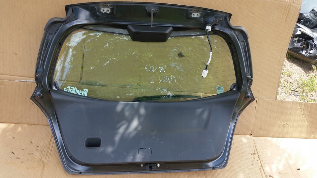 фото №7, Крышка багажника багажника задняя toyota yaris ii 1g3