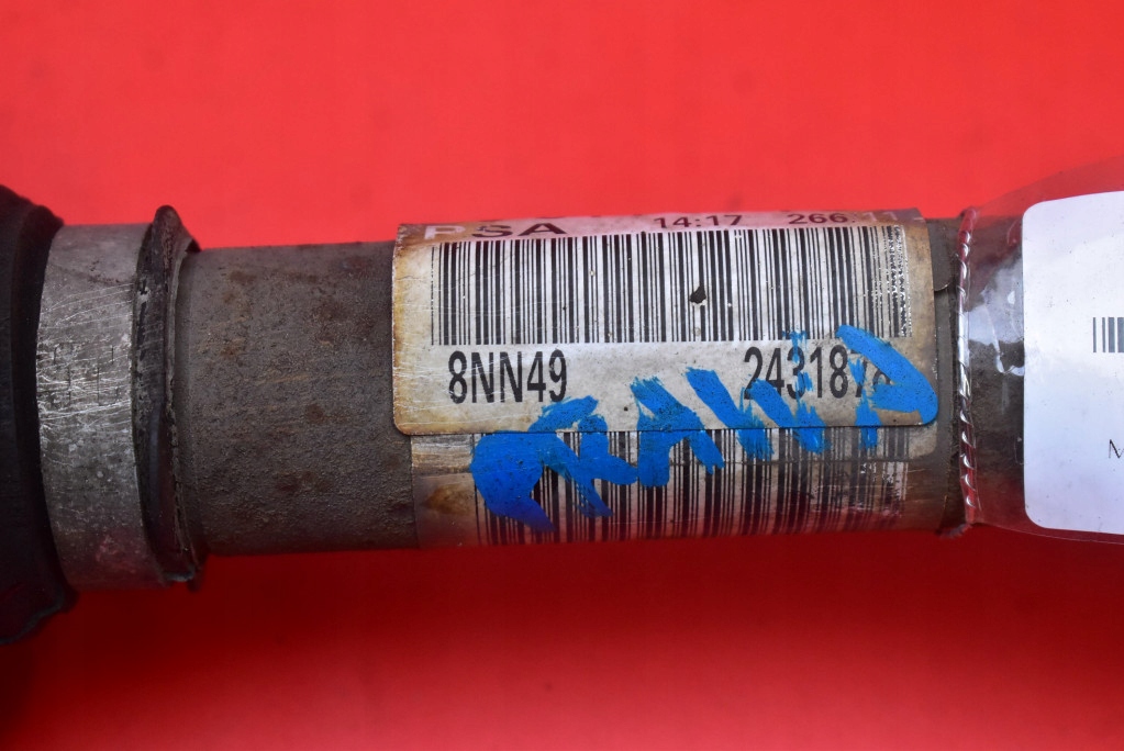 фото №6, Привідний вал права перед механічна коробка передач 9661107480 peugeot 308 i t7 1.6 e-hdi 112 km 11-15