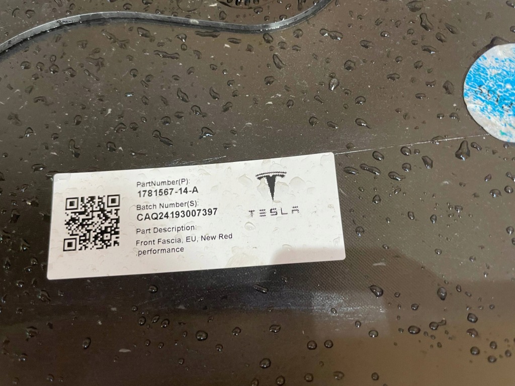 Купить Tesla model 3 lift 23- highland бампер перед передний